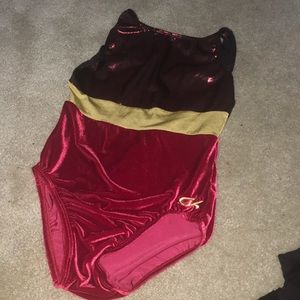 GK gymnastics Small Velvet Leo